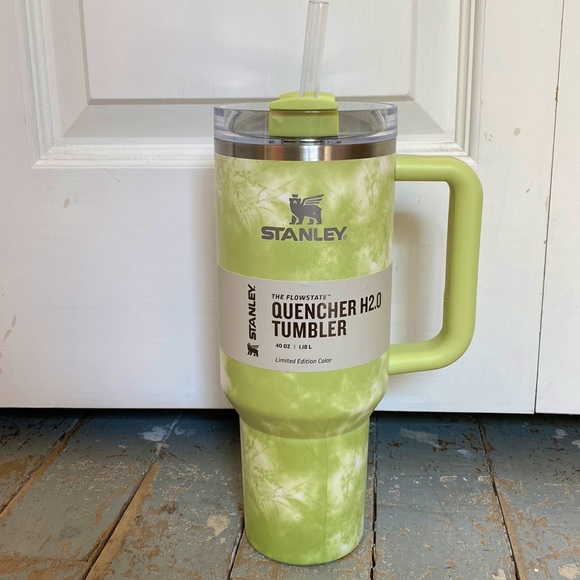 NWT Stanley Adventure Quencher H2.0 Tumbler 40 oz limited edition citron tie dye